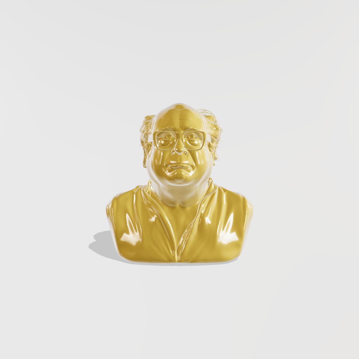 Danny Devito Bust - Gold front