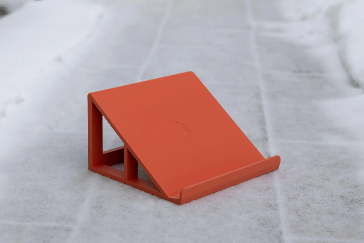 TCG Binder Display Stand for Pokémon MTG Yu-Gi-Oh | Anti-Slip Collector Desk Holder - Red Mars Marble default